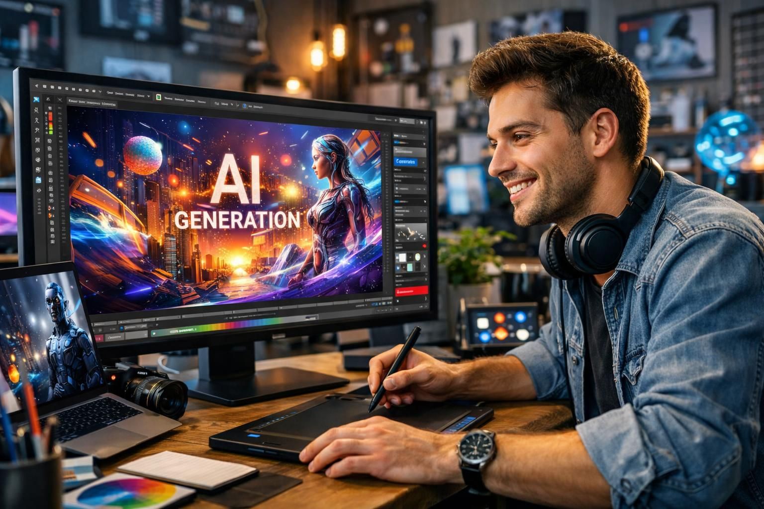 adobe meningkatkan kemampuan ai generatif dalam perangkat lunak kreatifnya untuk memberikan pengalaman desain yang lebih inovatif dan efisien bagi para pengguna.