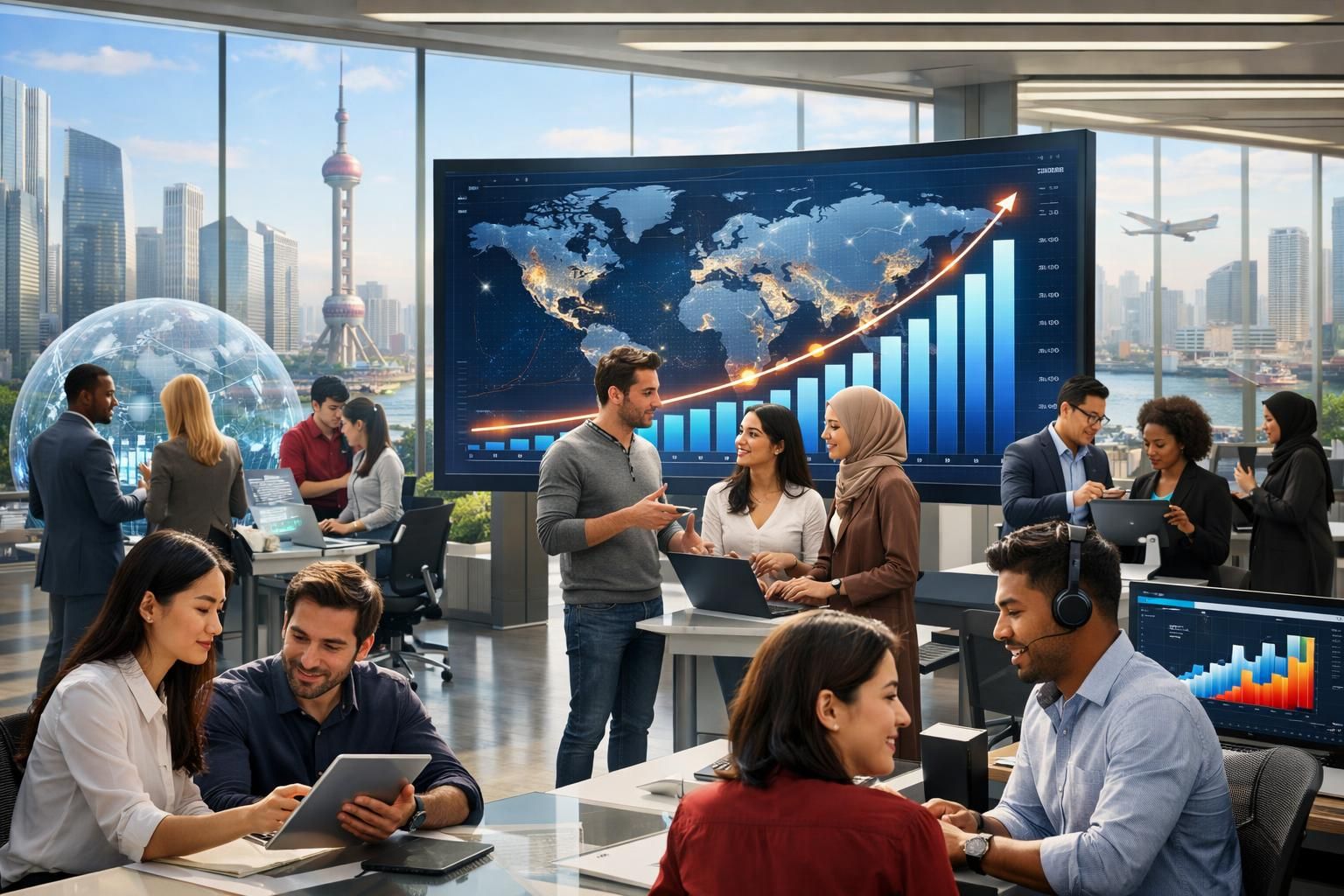 alibaba melaporkan pertumbuhan penjualan lintas negara yang signifikan melalui platform globalnya, memperkuat posisi sebagai pemimpin e-commerce internasional.