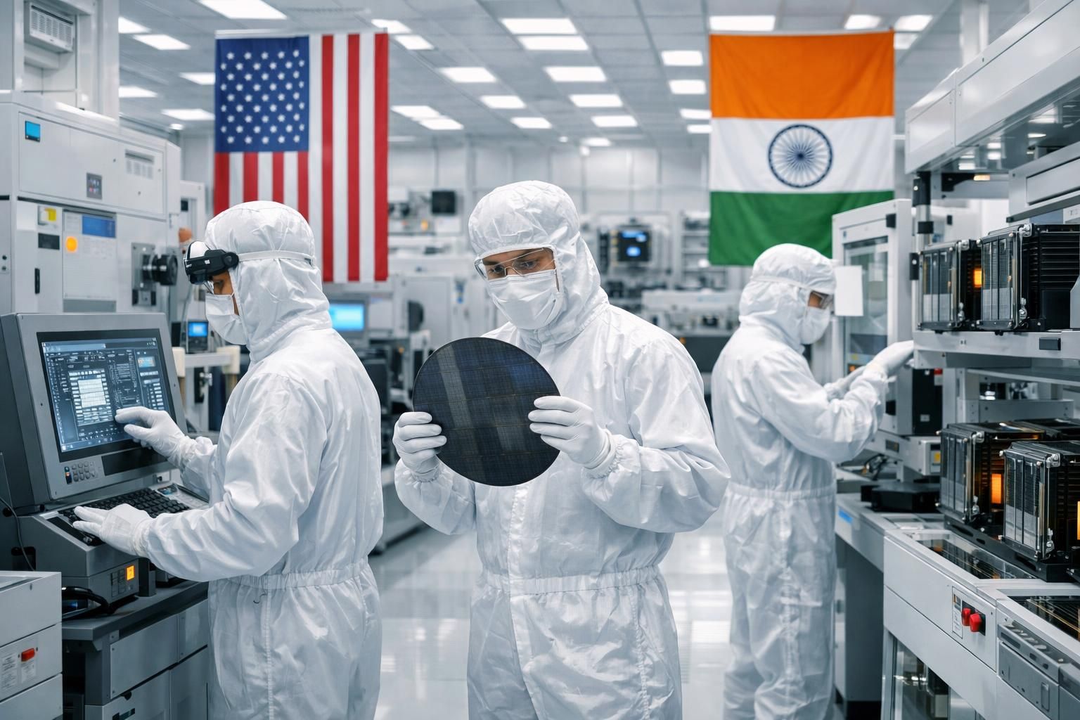 amerika serikat dan india memperkuat kemitraan teknologi semikonduktor untuk inovasi dan pertumbuhan industri masa depan.