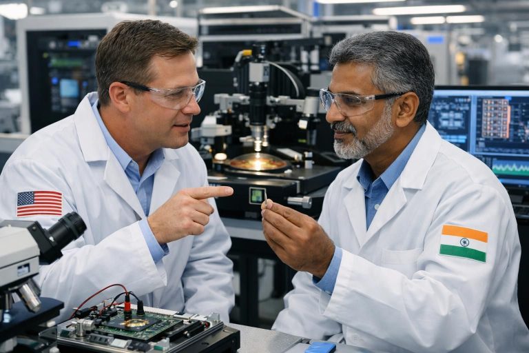 amerika serikat dan india meningkatkan kerja sama dalam teknologi semikonduktor untuk memperkuat inovasi dan produksi di sektor teknologi tinggi.