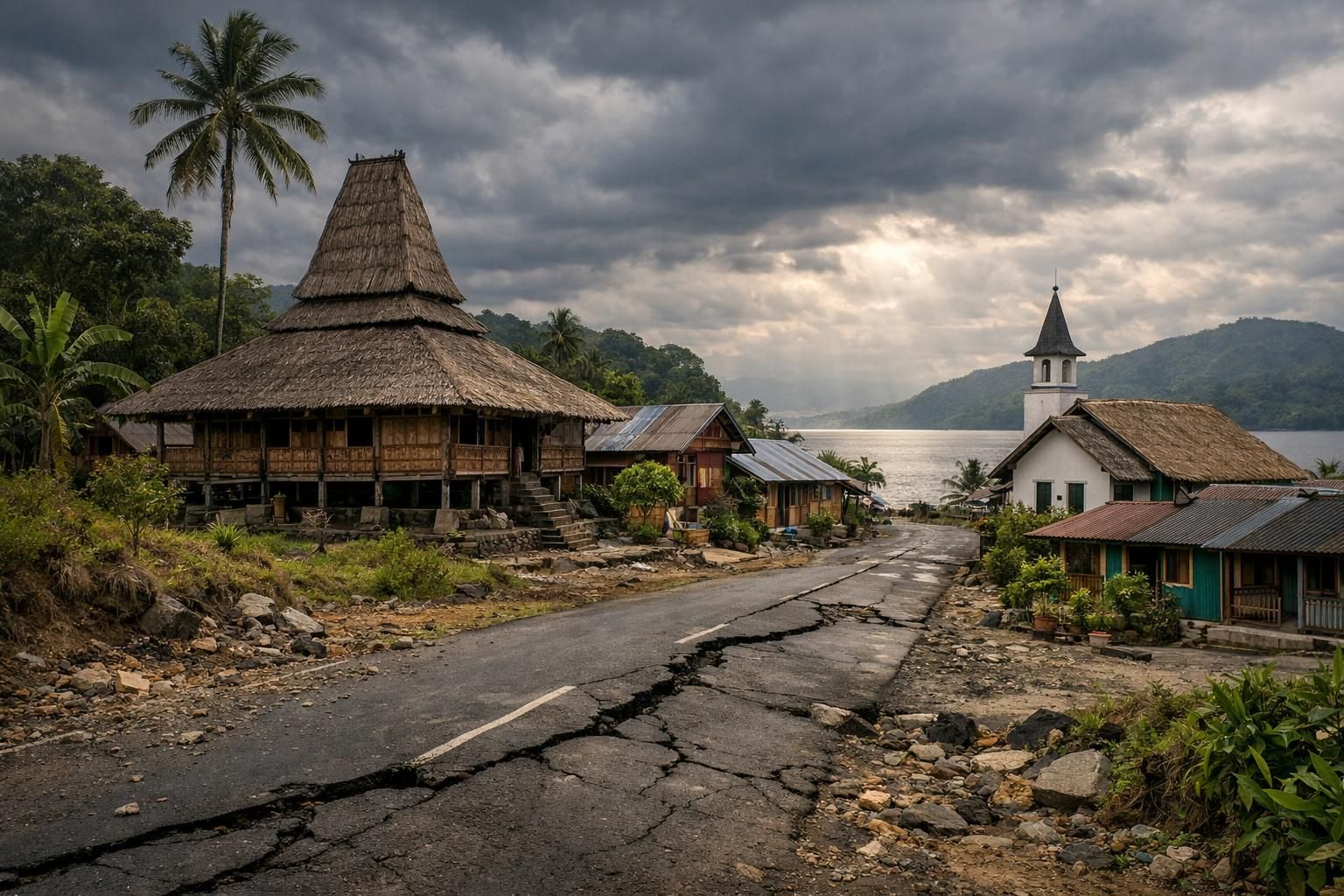 bmkg melaporkan gempa bumi berkekuatan sedang mengguncang wilayah maluku tanpa ancaman tsunami, memastikan keselamatan warga setempat.