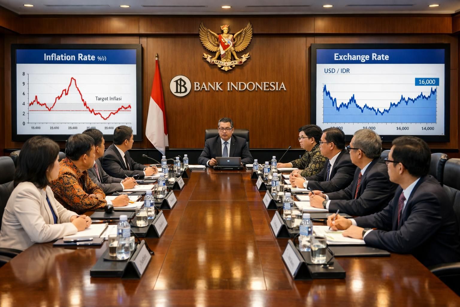 bank indonesia mempertahankan suku bunga acuan untuk memastikan stabilitas inflasi pada februari 2026, mendukung pertumbuhan ekonomi yang berkelanjutan.