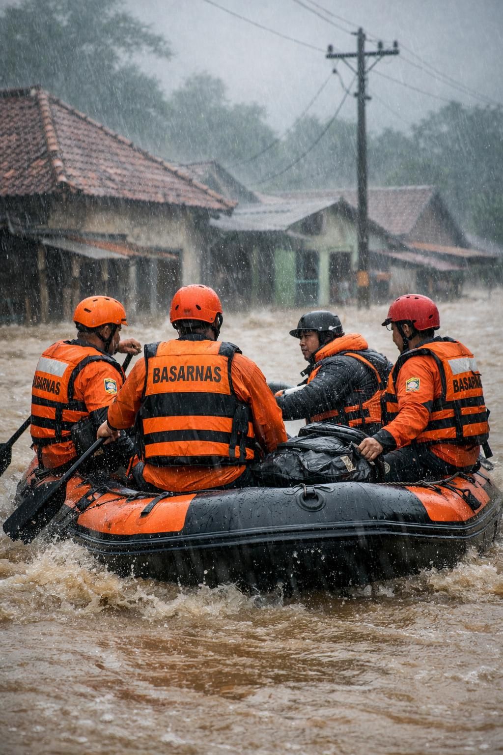 basarnas melanjutkan pencarian korban hilang akibat banjir di wilayah jawa tengah untuk memastikan keselamatan dan evakuasi tepat waktu.