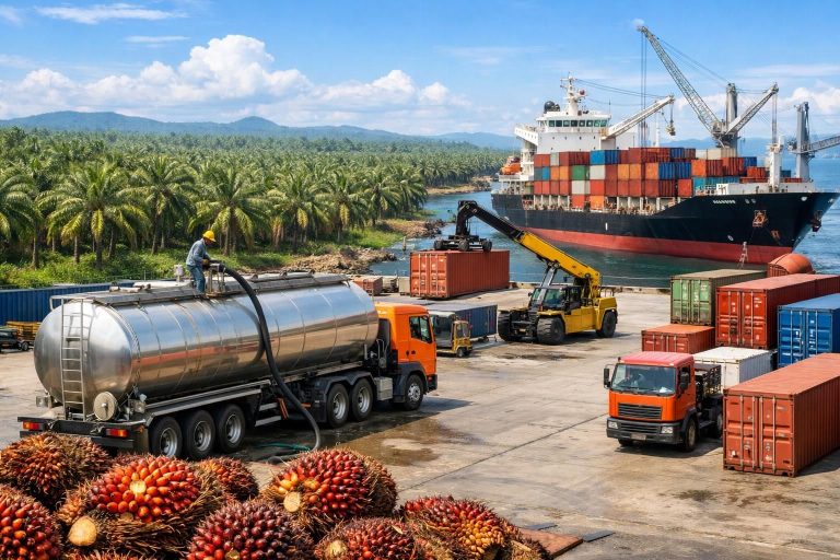 ekspor minyak sawit indonesia meningkat pesat seiring dengan permintaan global yang terus tumbuh, memperkuat posisi indonesia sebagai produsen utama di pasar internasional.