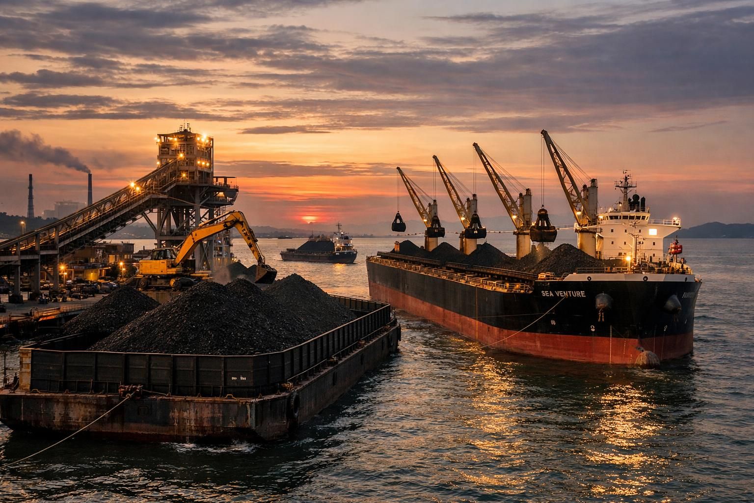 harga batu bara indonesia tetap stabil meskipun permintaan ekspor dari asia menunjukkan tren yang kuat, mencerminkan keseimbangan pasar yang berkelanjutan.