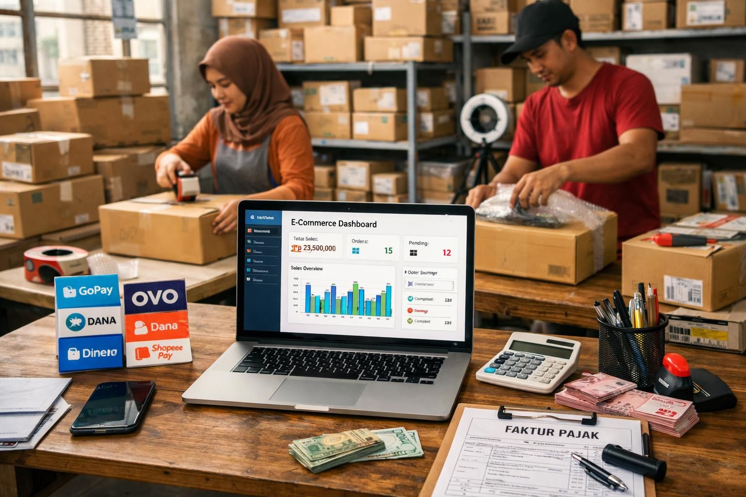 indonesia memperkuat penerapan pajak transaksi e-commerce yang akan mulai diberlakukan pada februari 2026 untuk meningkatkan pendapatan negara dan mengatur perdagangan digital.