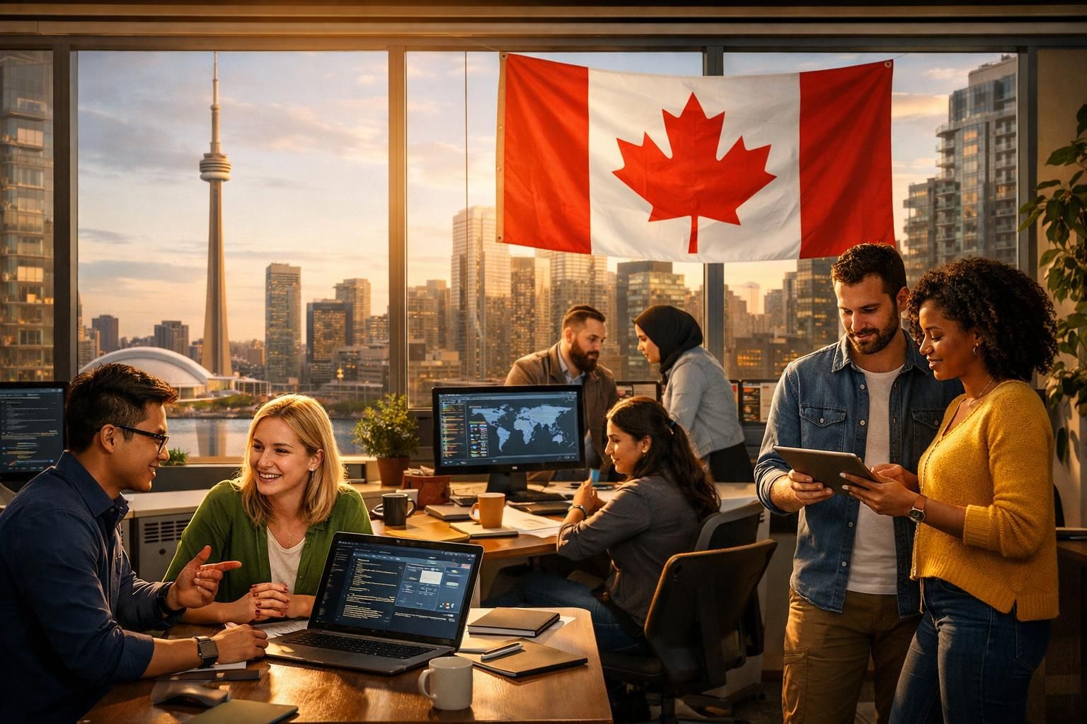 kanada memperkenalkan kebijakan imigrasi baru yang memudahkan pekerja teknologi asing untuk bekerja dan berkontribusi dalam industri teknologi yang berkembang pesat.