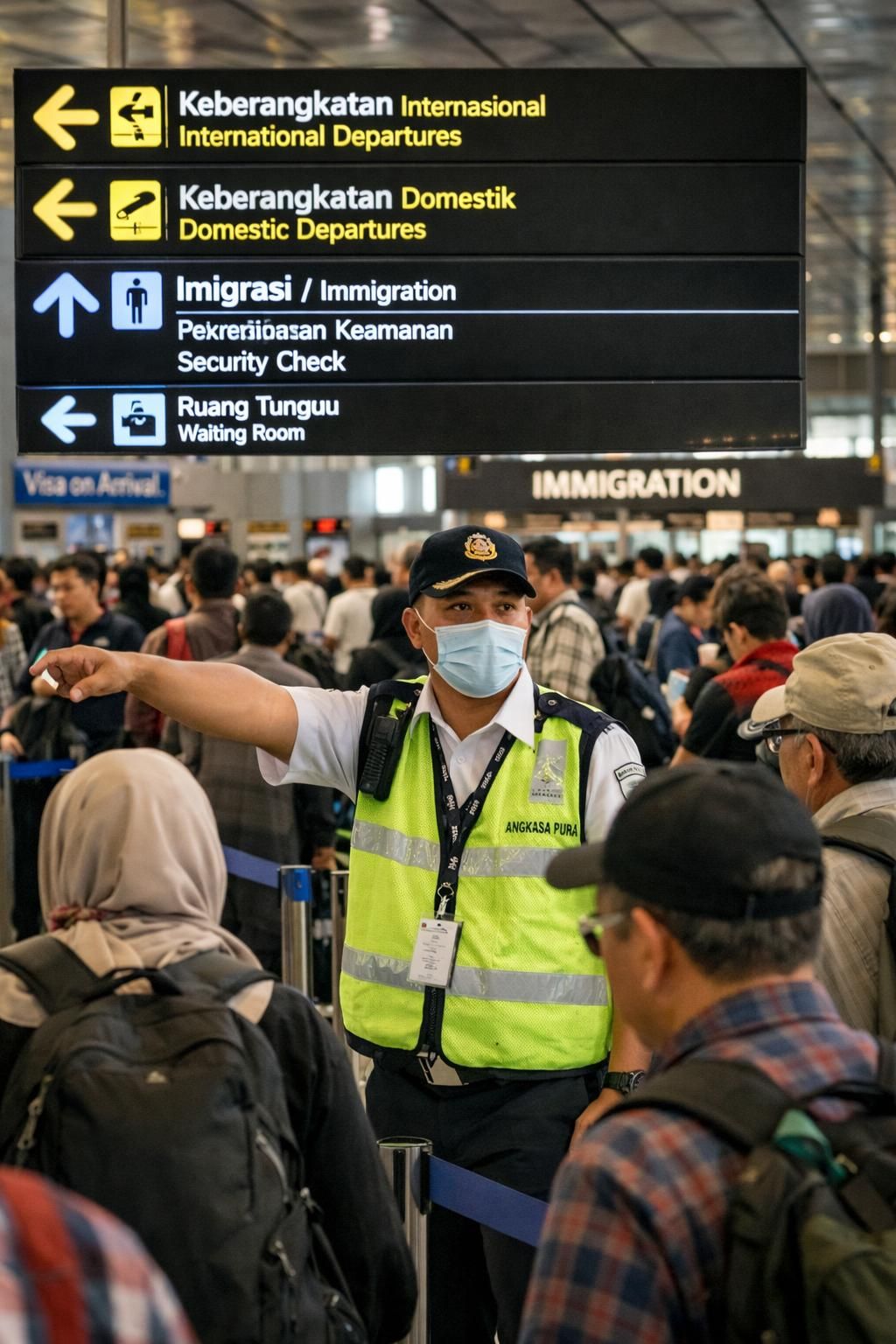 kementerian perhubungan melakukan evaluasi operasional bandara soekarno hatta menyusul lonjakan jumlah penumpang, untuk memastikan kelancaran dan keamanan layanan.