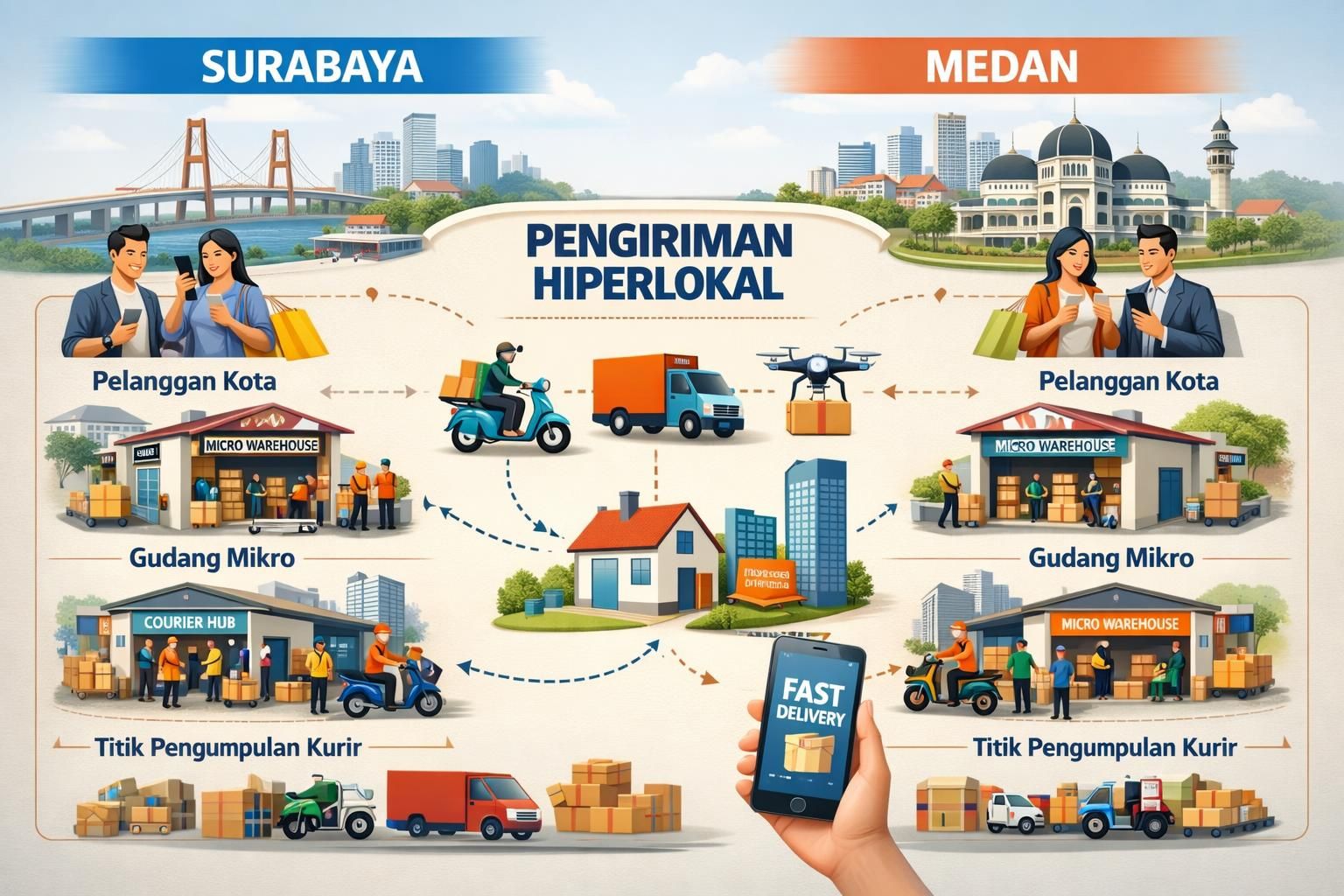 lazada memperkuat infrastruktur logistik di asia tenggara untuk meningkatkan efisiensi pengiriman dan memberikan layanan yang lebih cepat serta handal bagi pelanggan.