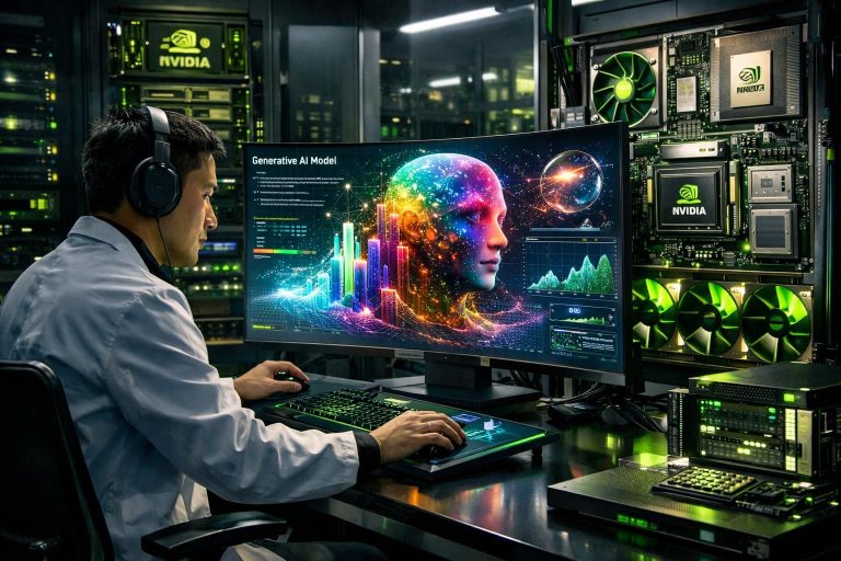 nvidia meluncurkan pembaruan platform ai terbaru untuk mempercepat pengembangan model generatif, meningkatkan efisiensi dan inovasi dalam kecerdasan buatan.