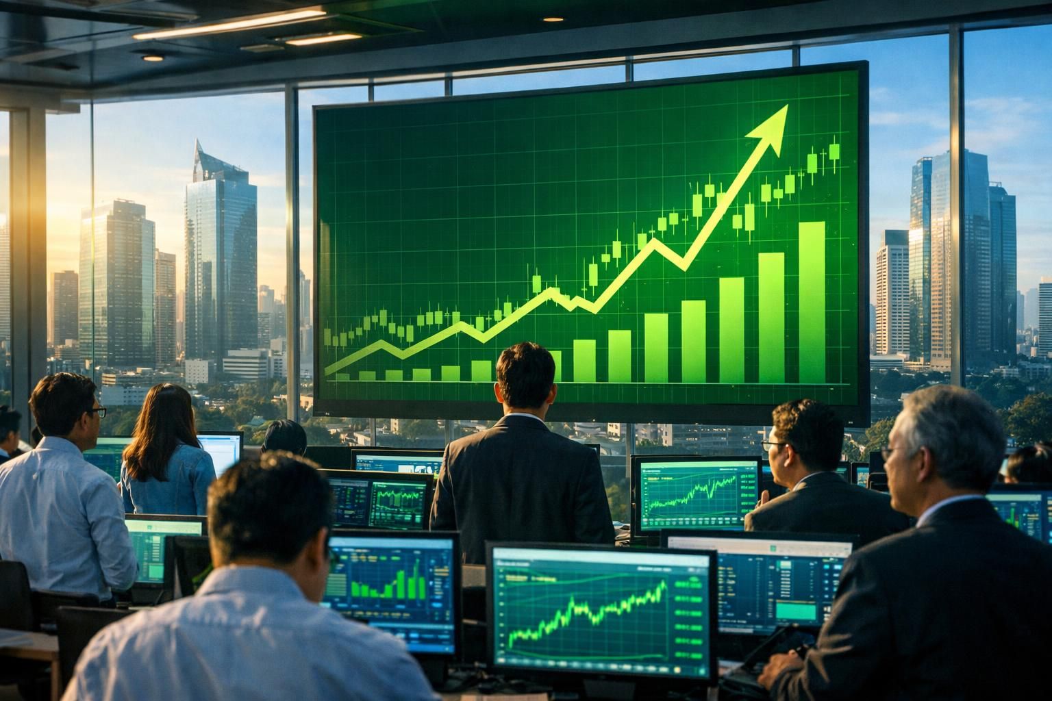 nilai tukar rupiah menguat terhadap dolar as saat pembukaan perdagangan di jakarta, menunjukkan tren positif di pasar valuta asing.