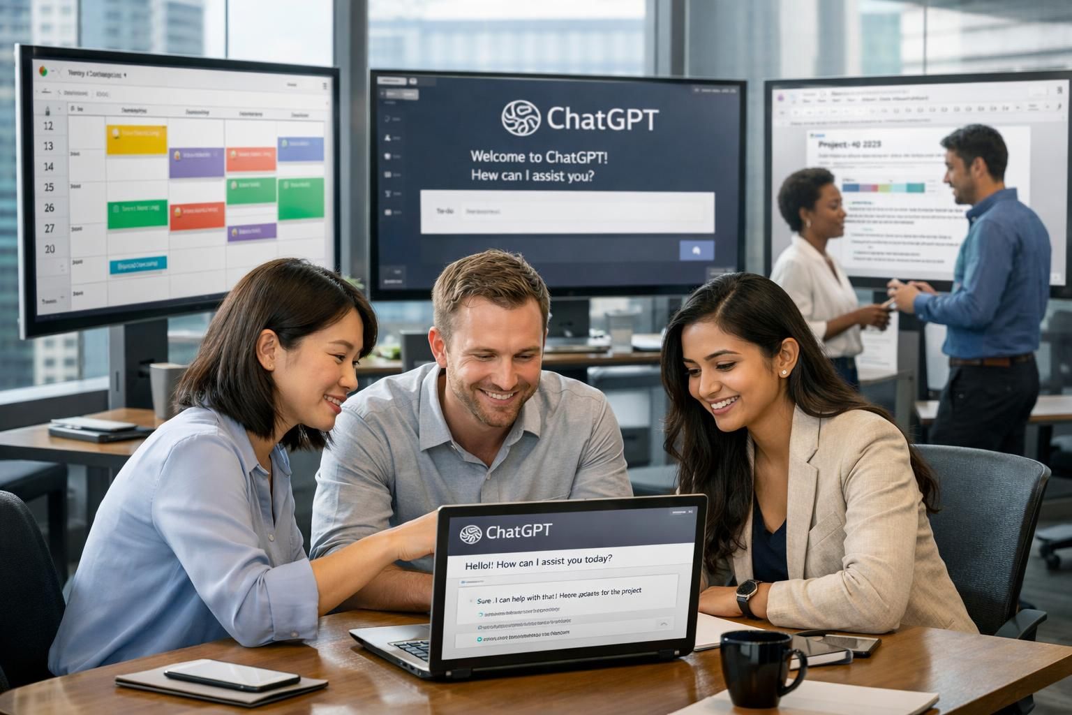 openai memperluas integrasi chatgpt ke layanan produktivitas perusahaan global, meningkatkan efisiensi dan kolaborasi di berbagai sektor bisnis.