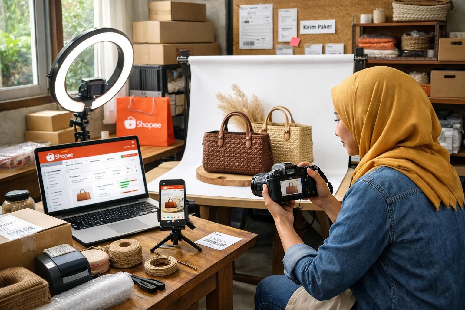 shopee meluncurkan program dukungan baru untuk mendukung umkm indonesia, membantu mereka berkembang lebih mudah di platform e-commerce.