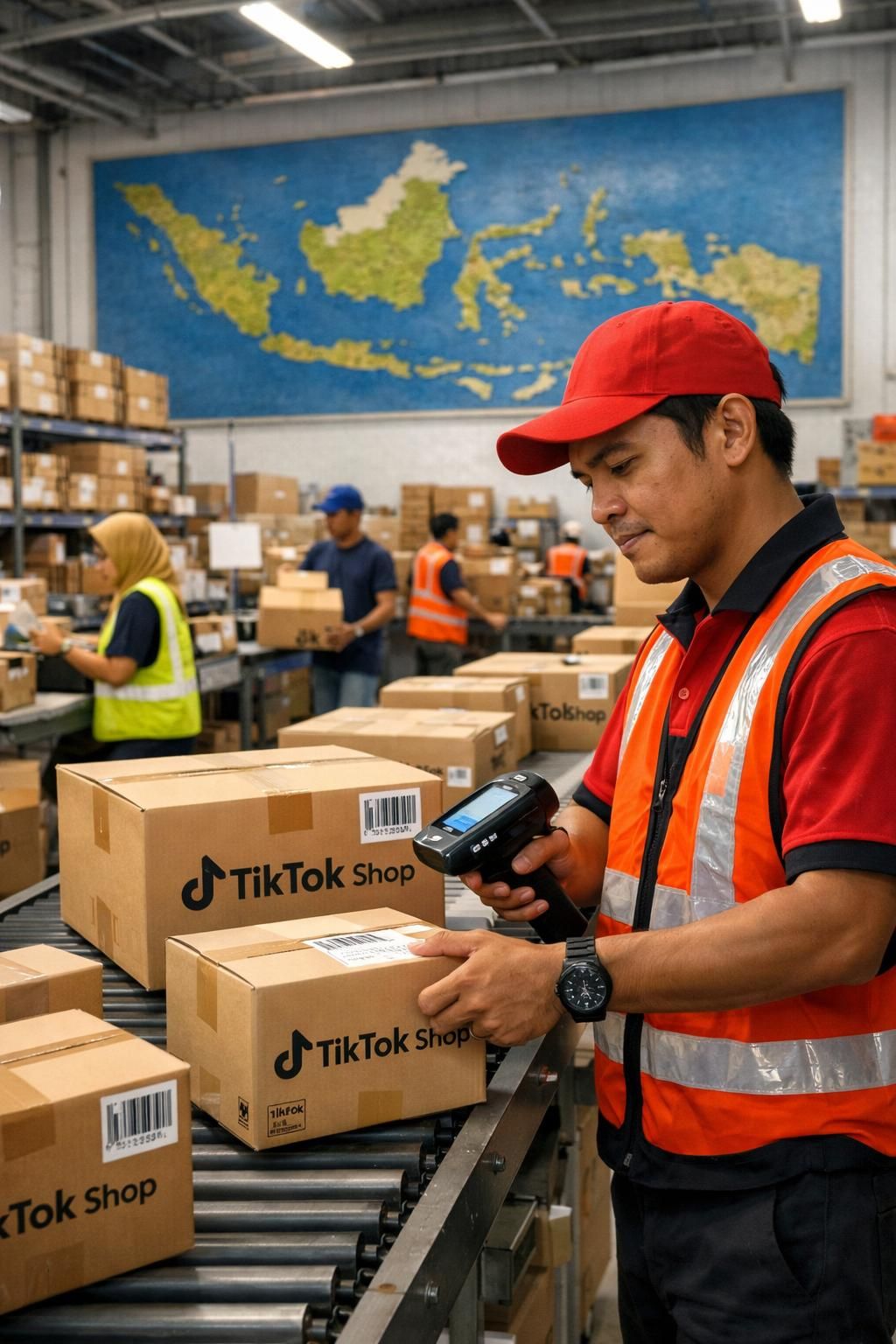 tiktok shop memperluas kemitraan logistik di indonesia guna meningkatkan kecepatan pengiriman nasional, memastikan pengalaman belanja yang lebih cepat dan efisien bagi pelanggan.