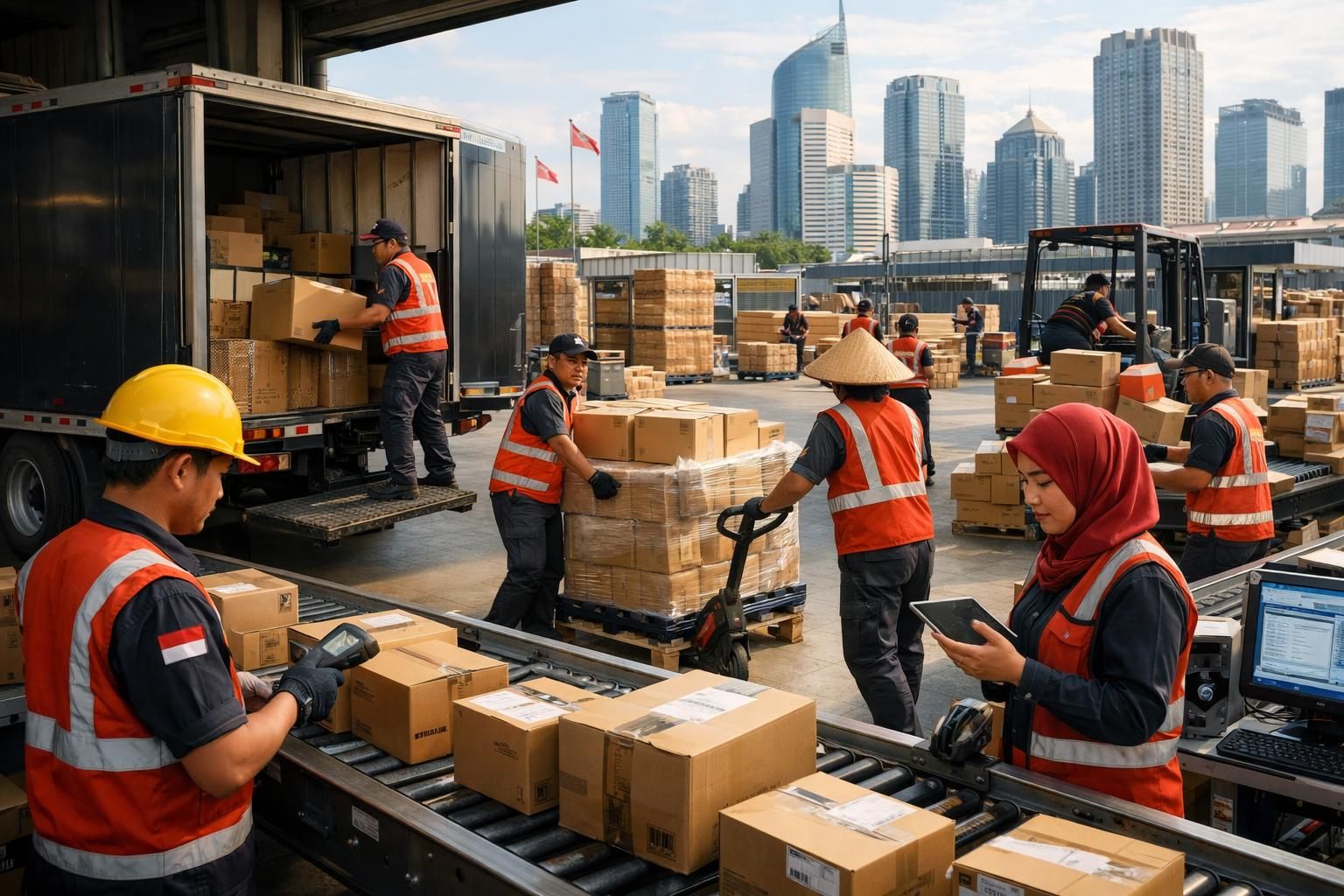 tiktok shop memperluas kemitraan logistik di indonesia guna mempercepat pengiriman nasional, menghadirkan pengalaman belanja online yang lebih cepat dan efisien bagi pengguna.