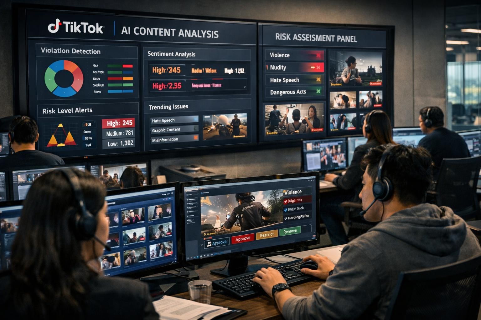 tiktok memperluas penggunaan kecerdasan buatan untuk moderasi konten secara otomatis, meningkatkan keamanan dan kenyamanan pengguna di platform.