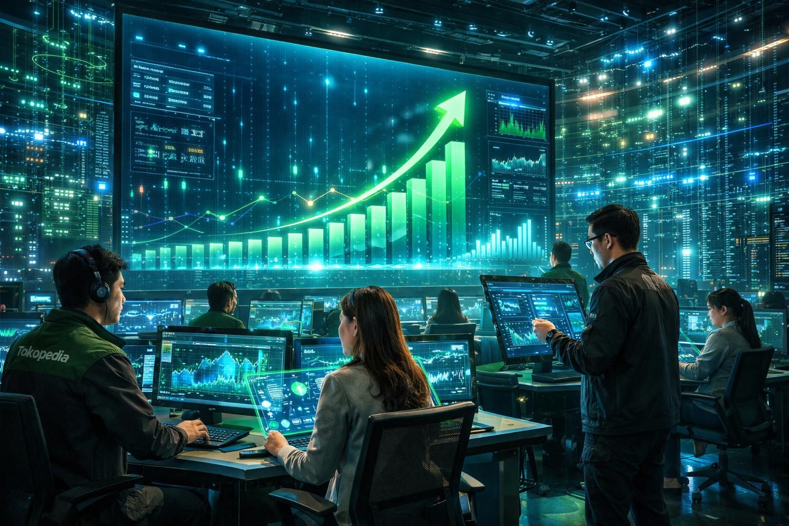 tokopedia mencatat lonjakan transaksi yang signifikan selama kampanye belanja februari 2026, menandai pertumbuhan pesat dalam aktivitas pengguna dan penjualan online.