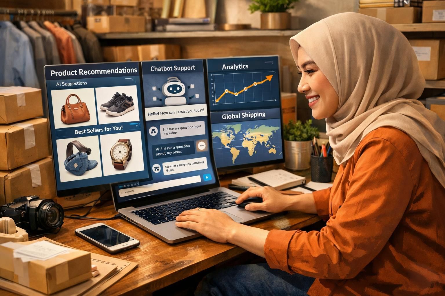 alibaba meningkatkan investasi dalam pengembangan kecerdasan buatan untuk meningkatkan pengalaman belanja dan efisiensi e-commerce.