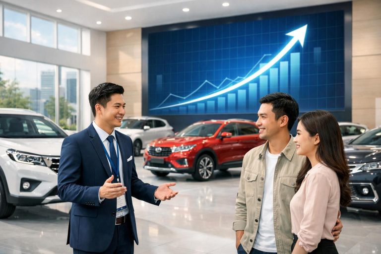 astra international mencatat pertumbuhan penjualan kendaraan yang signifikan pada awal tahun 2026, menunjukkan performa kuat di industri otomotif indonesia.