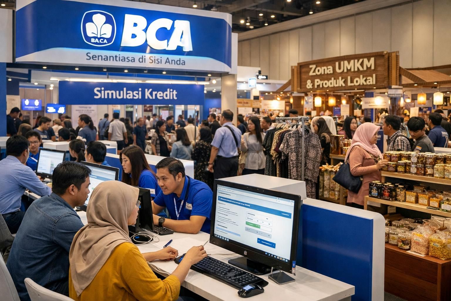 bca melaporkan peningkatan laba bersih tahunan yang signifikan, didorong oleh pertumbuhan kredit konsumen yang kuat dan berkelanjutan.