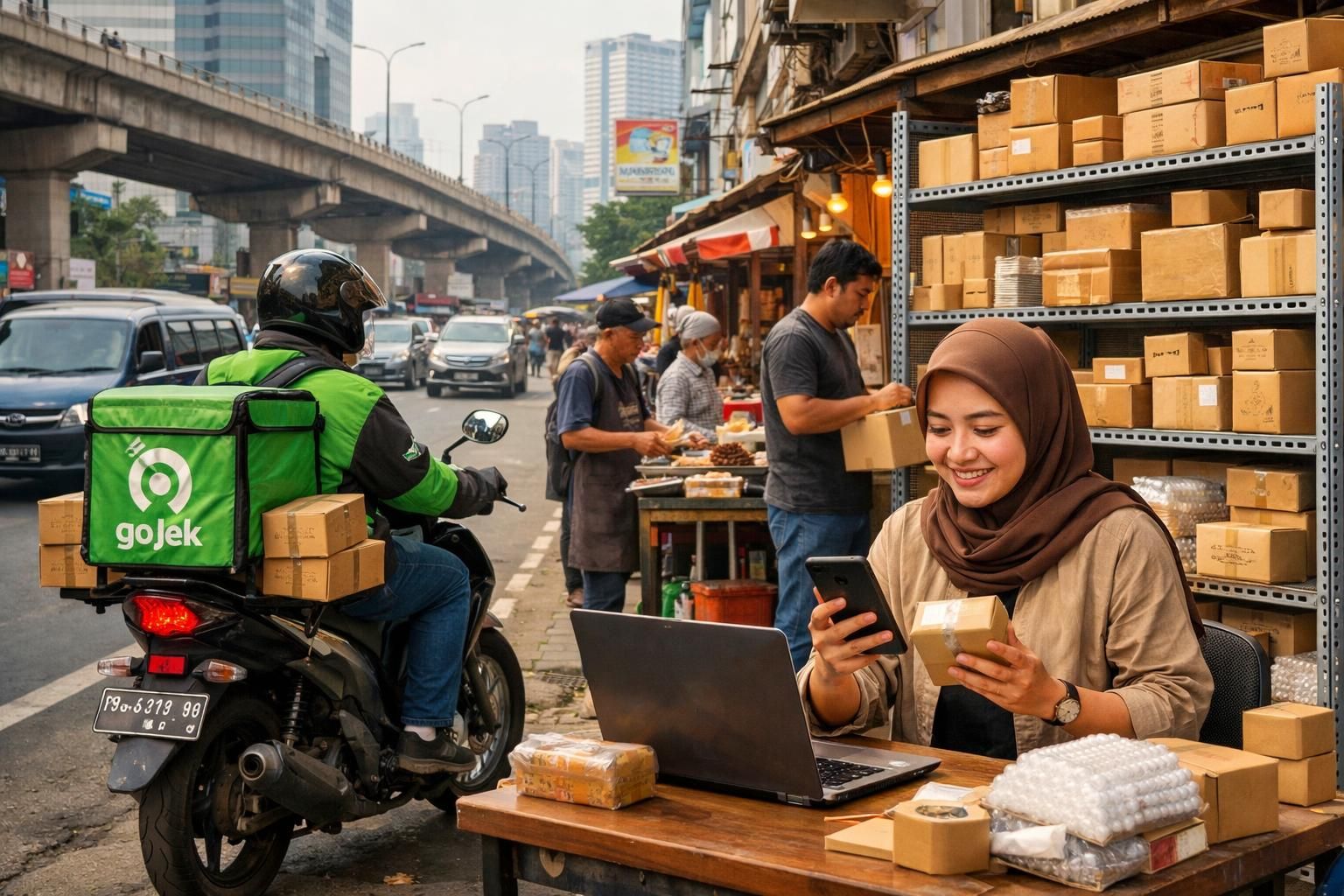 bps melaporkan peningkatan aktivitas ekonomi yang signifikan di wilayah perkotaan indonesia, menandakan pertumbuhan yang positif dan peluang baru bagi perekonomian nasional.