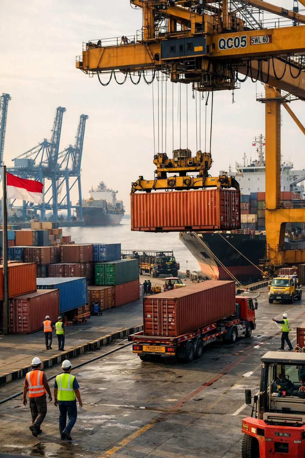 bps mencatat peningkatan signifikan dalam nilai impor barang modal pada awal tahun 2026, menunjukkan pertumbuhan ekonomi yang positif di indonesia.