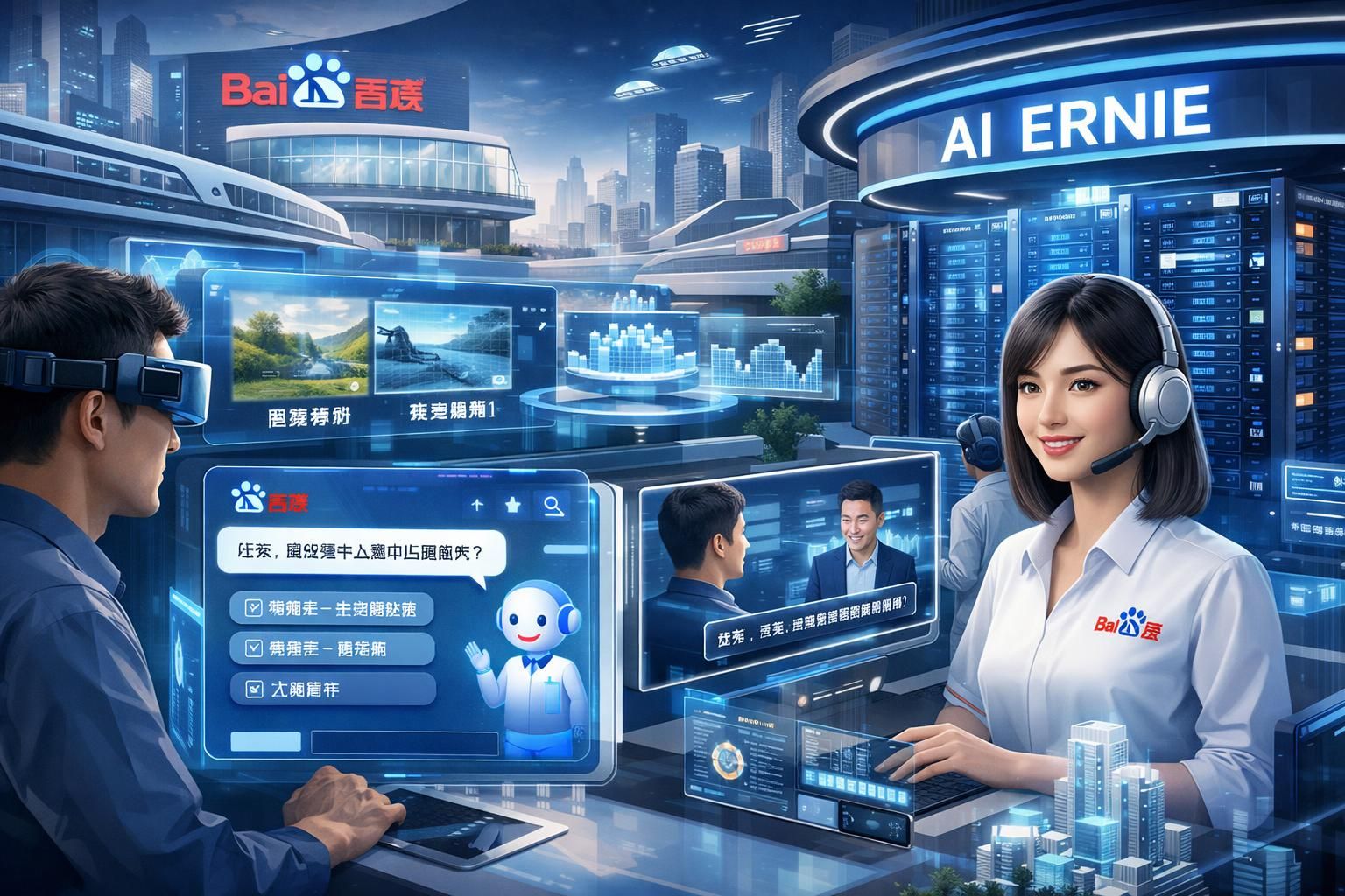 baidu memperluas penerapan ai ernie dalam berbagai layanan digital di china untuk meningkatkan efisiensi dan inovasi teknologi.