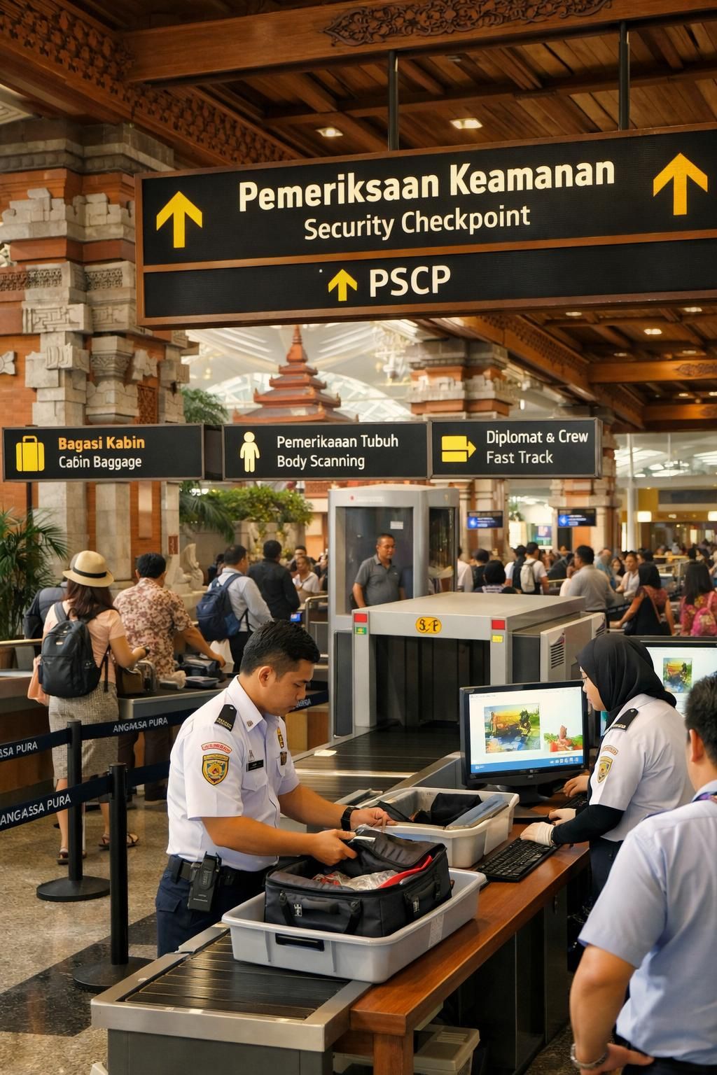 bandara ngurah rai bali meningkatkan sistem keamanan setelah evaluasi nasional penerbangan untuk memastikan kenyamanan dan keselamatan penumpang.