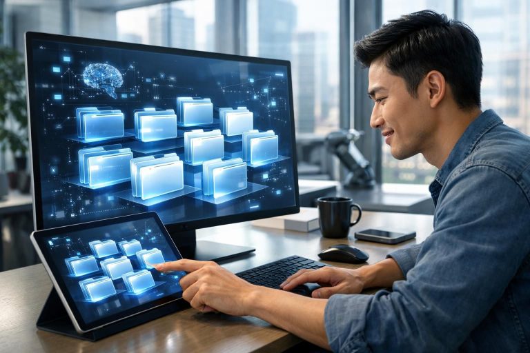 dropbox meningkatkan kemampuan ai untuk mengelola dan mencari dokumen secara otomatis, memudahkan pengguna menemukan file dengan cepat dan efisien.