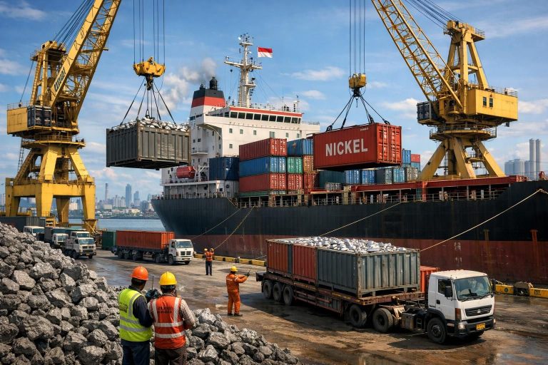 ekspor nikel indonesia tetap kuat meskipun permintaan industri global mengalami fluktuasi, menunjukkan peran penting indonesia dalam pasar nikel dunia.