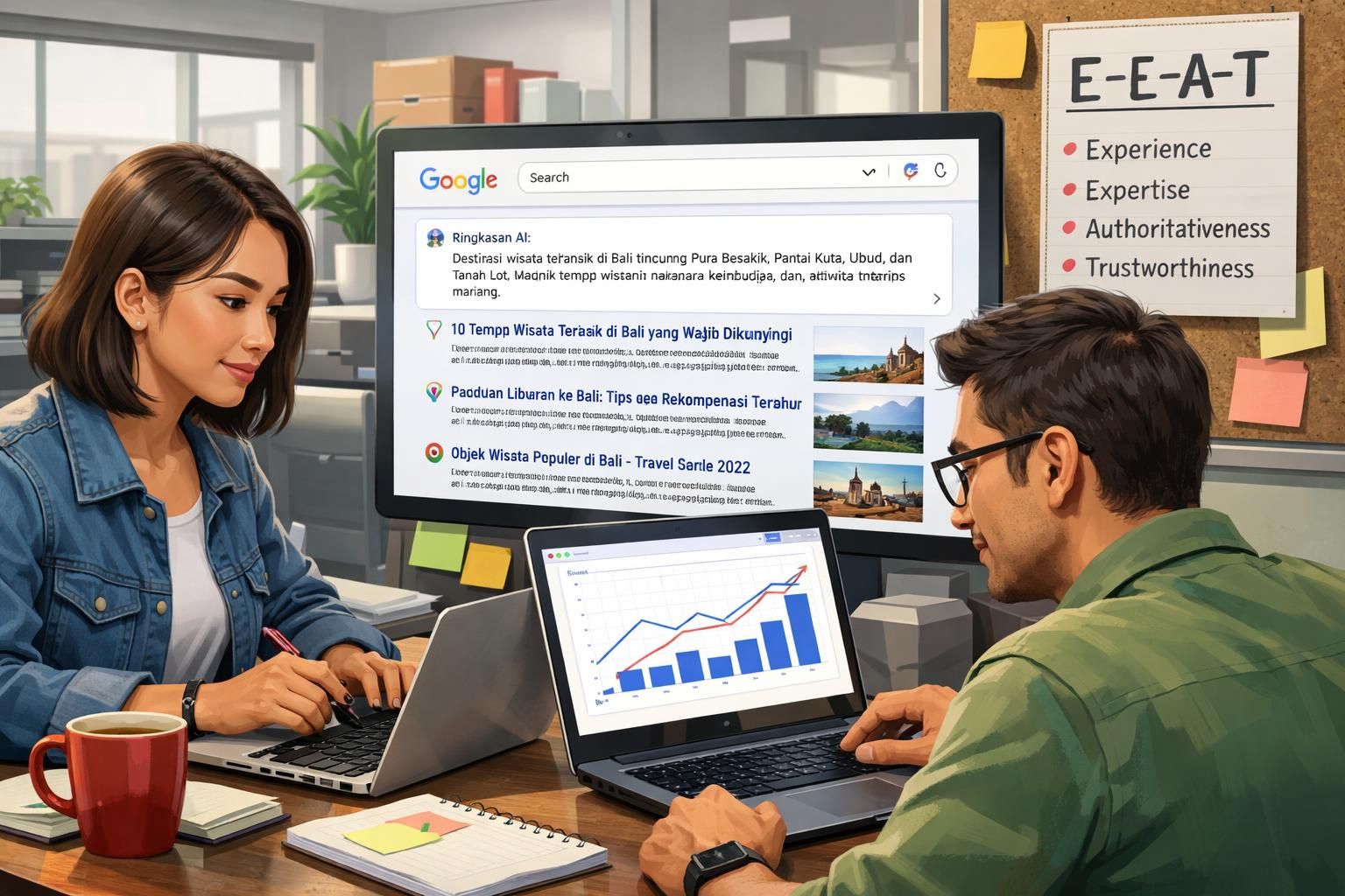 google memperluas penggunaan ai dalam layanan pencarian untuk memberikan hasil yang lebih akurat dan relevan, meningkatkan pengalaman pengguna dalam menemukan informasi dengan cepat dan tepat.