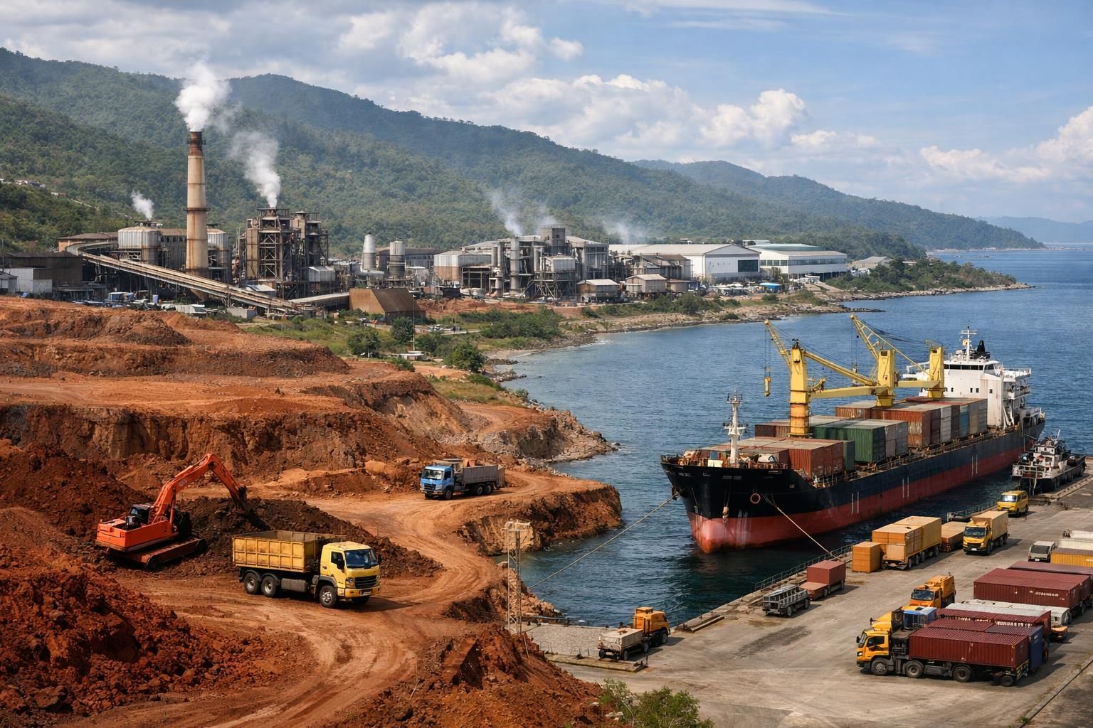 harga nikel indonesia tetap tinggi karena permintaan yang kuat dari industri baterai global, mendukung pertumbuhan ekonomi dan ekspor.