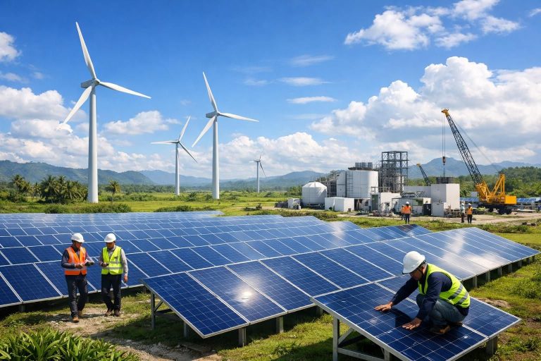 investasi di sektor energi terbarukan indonesia mengalami peningkatan signifikan, mendorong pertumbuhan ekonomi berkelanjutan dan pengurangan emisi karbon.