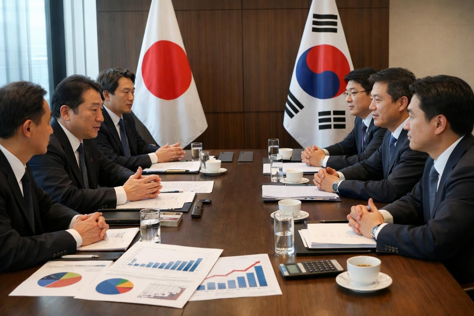 jepang dan korea selatan memperkuat kerja sama ekonomi bilateral untuk meningkatkan pertumbuhan dan stabilitas kedua negara melalui kolaborasi strategis dalam berbagai sektor.