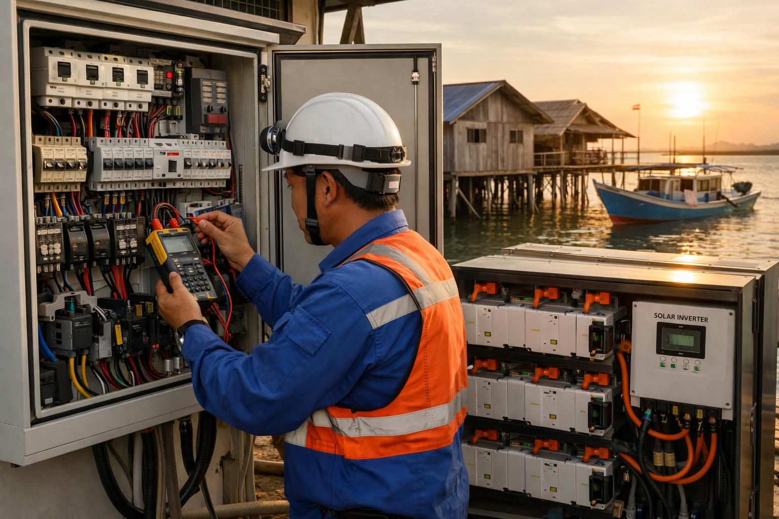 kementerian energi melakukan evaluasi distribusi listrik di wilayah terpencil indonesia timur untuk meningkatkan akses dan kualitas energi bagi masyarakat setempat.