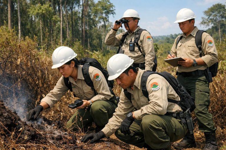 kementerian lingkungan hidup melakukan inspeksi untuk mengidentifikasi dan mengurangi risiko kebakaran hutan di kawasan rawan sumatera, memastikan pelestarian lingkungan dan keselamatan masyarakat.