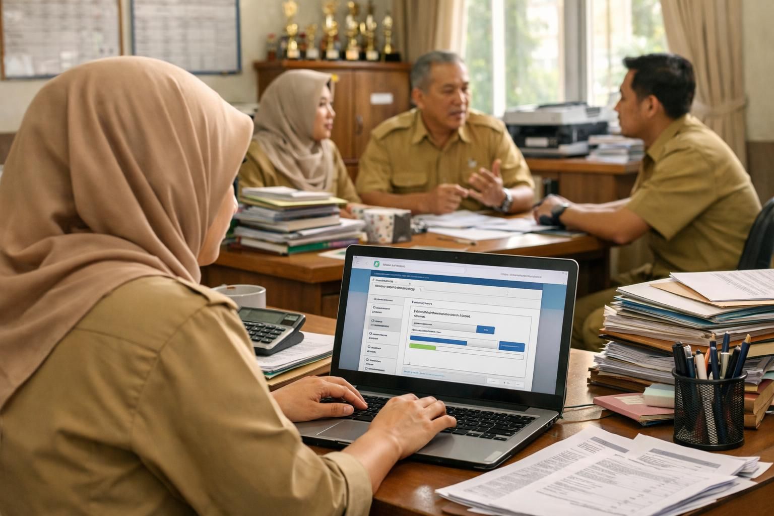 kementerian pendidikan mulai mendistribusikan bantuan operasional sekolah tahap pertama tahun 2026 untuk mendukung kelancaran kegiatan belajar mengajar di seluruh indonesia.
