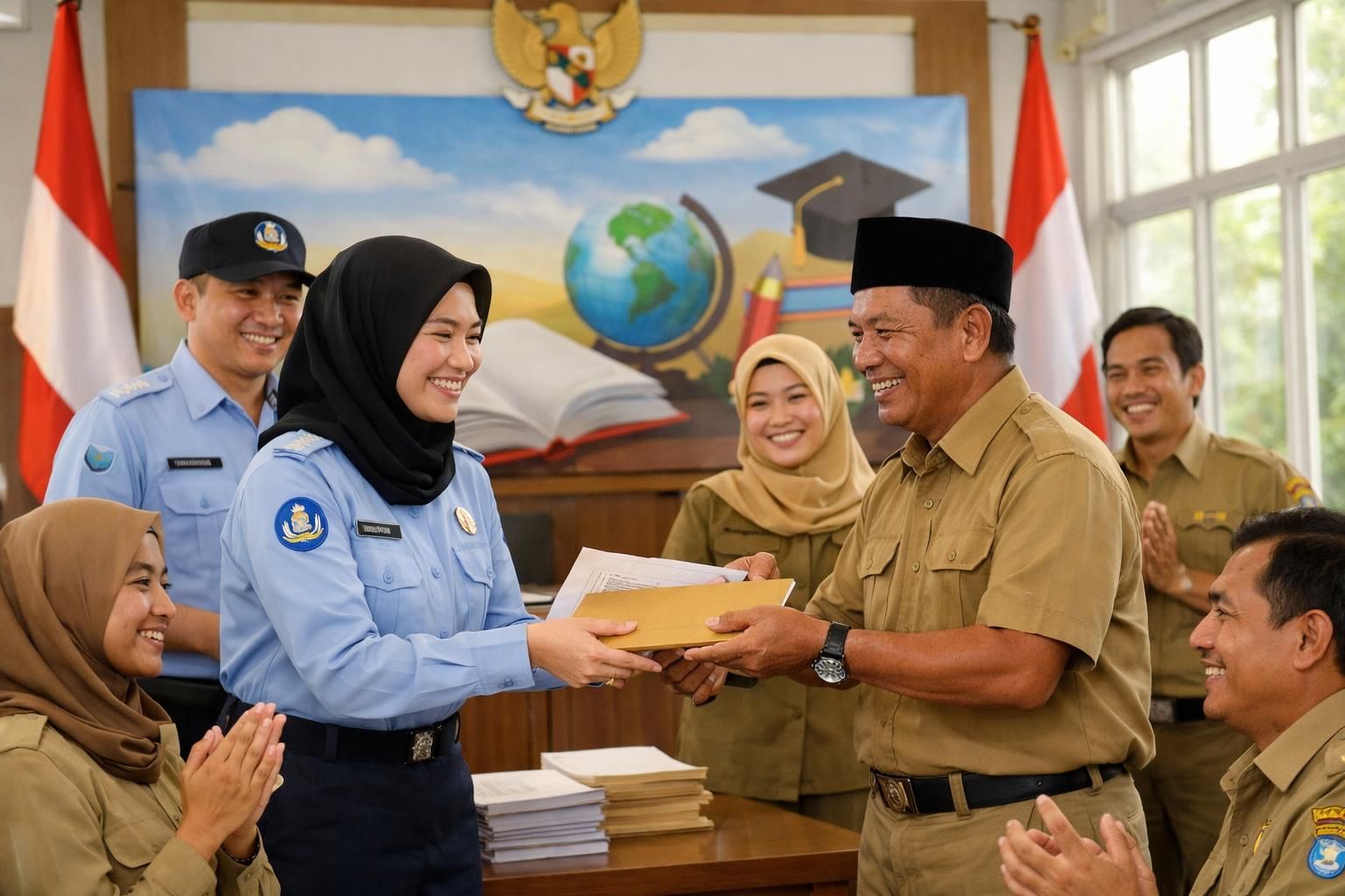 kementerian pendidikan memulai distribusi bantuan operasional sekolah tahap pertama tahun 2026 untuk mendukung kelancaran proses belajar mengajar dan peningkatan kualitas pendidikan di seluruh indonesia.