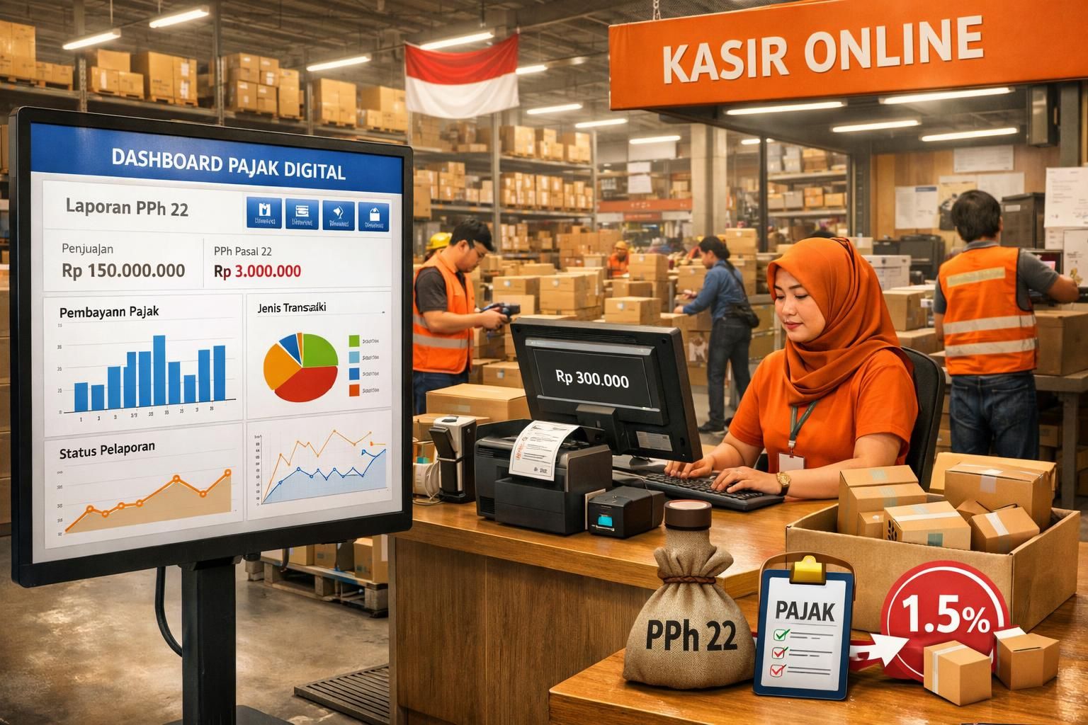 marketplace indonesia menyesuaikan sistem mereka sesuai dengan regulasi pajak baru pemerintah untuk memastikan kepatuhan dan kemudahan transaksi bagi pengguna.