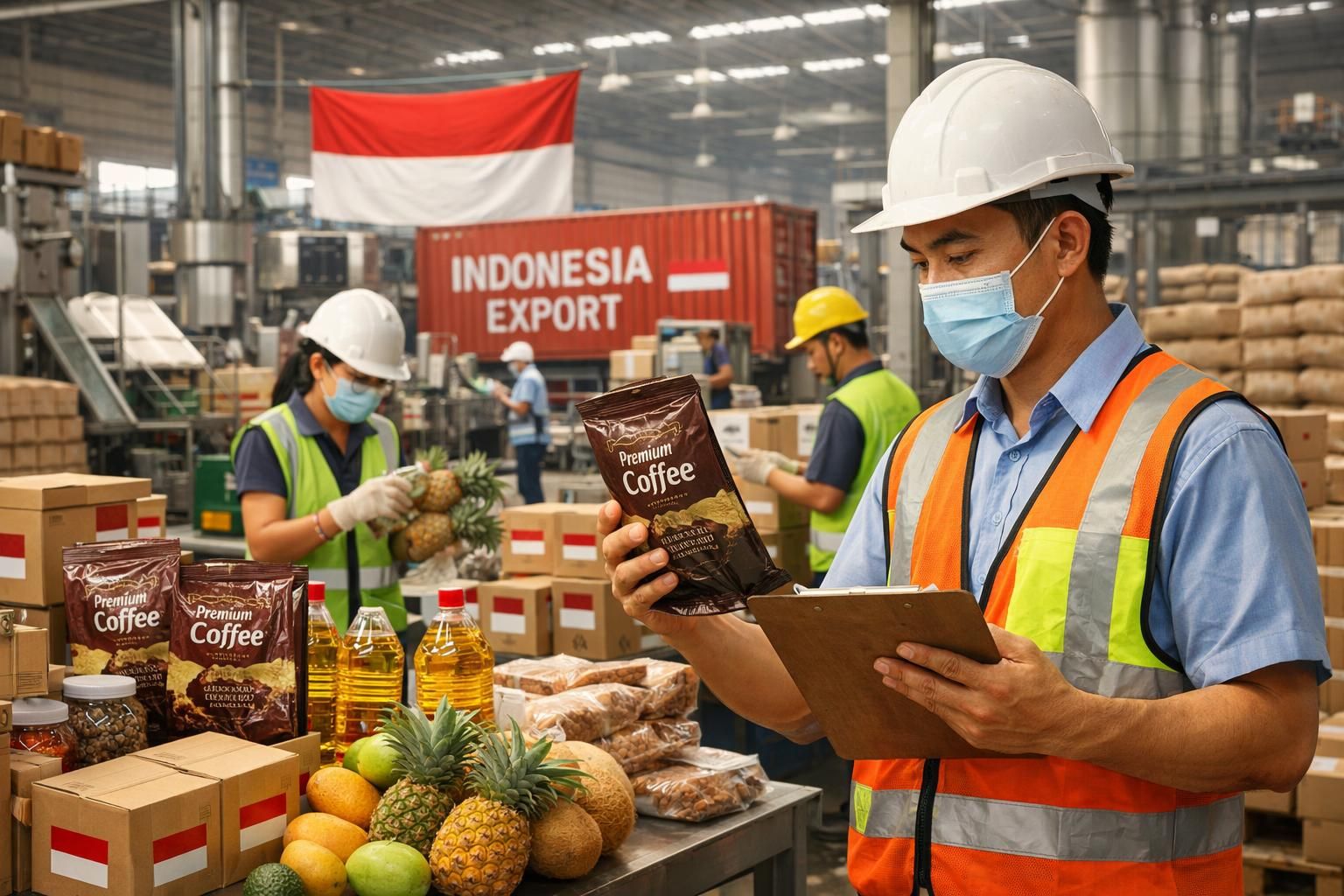 nilai ekspor indonesia meningkat pada awal tahun, didorong oleh pertumbuhan kuat di sektor energi yang mendorong perekonomian nasional.