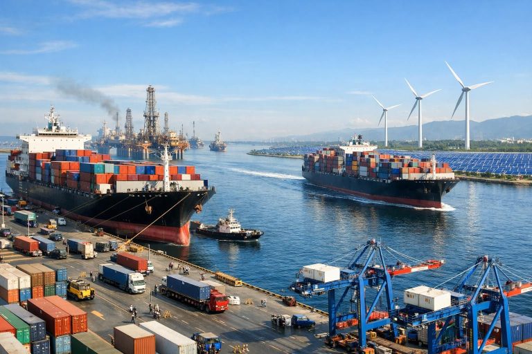 nilai ekspor indonesia meningkat signifikan pada awal tahun, didorong oleh pertumbuhan kuat di sektor energi yang mendorong perekonomian nasional.