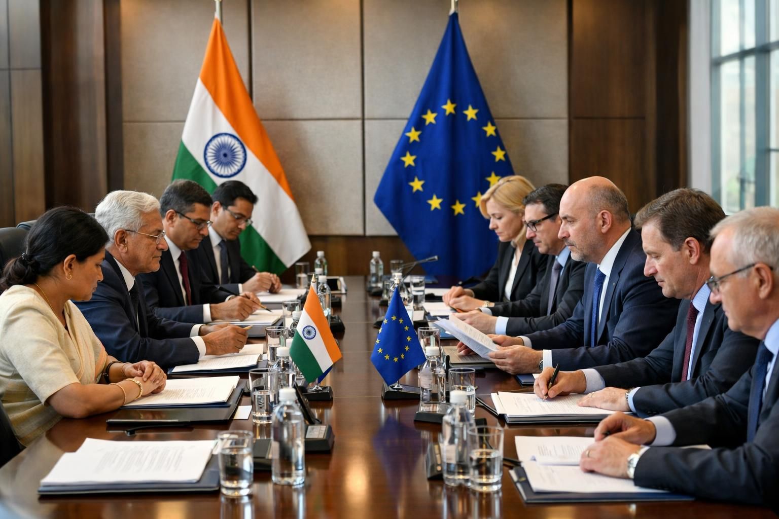 pemerintah india dan uni eropa terus melanjutkan negosiasi untuk mencapai perjanjian perdagangan bebas yang akan memperkuat hubungan ekonomi dan membuka peluang bisnis antara kedua wilayah.