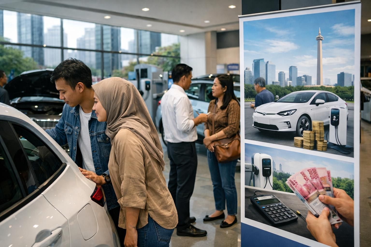 pemerintah indonesia melanjutkan insentif pajak untuk mendukung pertumbuhan dan perkembangan sektor kendaraan listrik, mendorong adopsi teknologi ramah lingkungan di seluruh negeri.