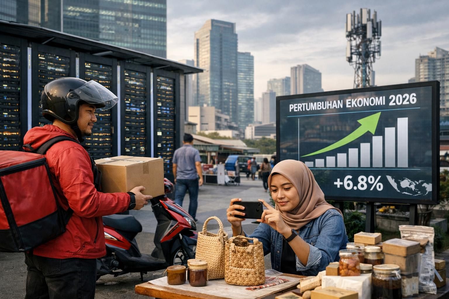 pemerintah indonesia menetapkan target pertumbuhan ekonomi nasional tahun 2026 untuk mendorong kemajuan dan pembangunan berkelanjutan di seluruh negeri.