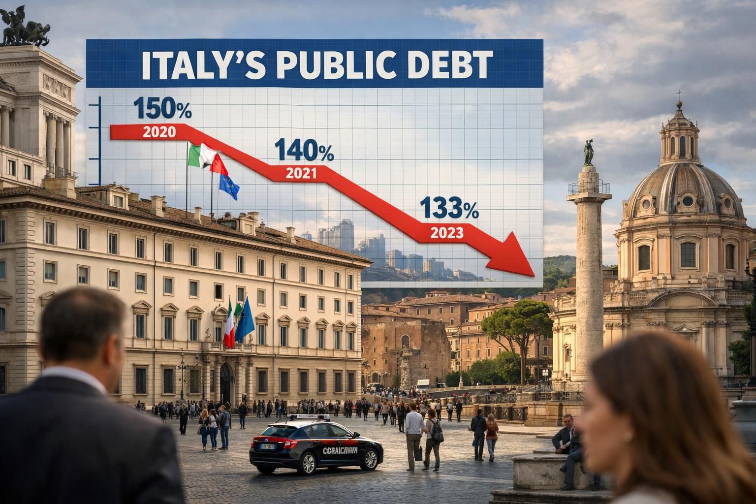 pemerintah italia memperkenalkan rencana strategis baru untuk mengurangi utang publik dan memperkuat ekonomi nasional.