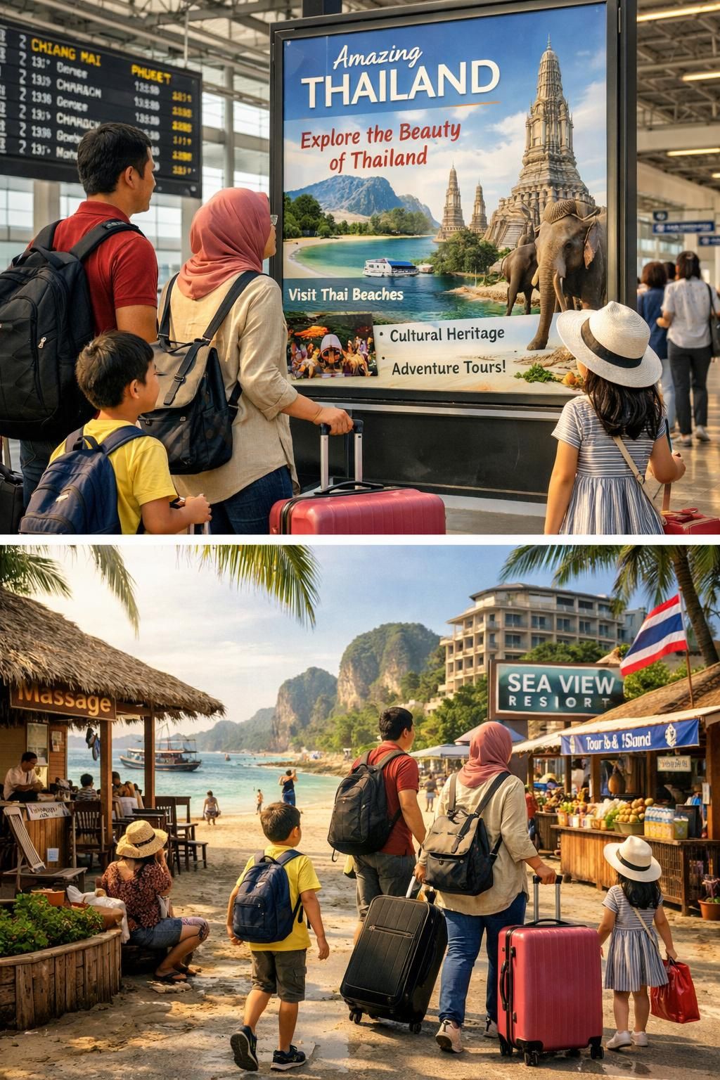 pemerintah thailand meluncurkan program stimulus baru untuk mendukung dan mengembangkan sektor pariwisata, mendorong pertumbuhan ekonomi dan menarik lebih banyak wisatawan.