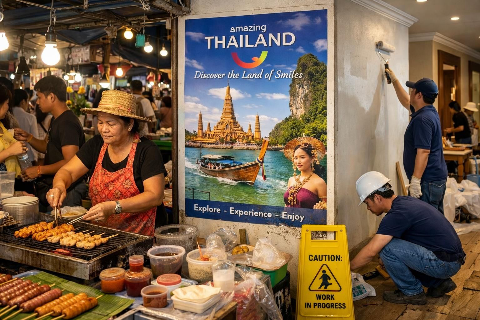 pemerintah thailand meluncurkan program stimulus baru untuk mendukung dan mengembangkan sektor pariwisata, mendorong pertumbuhan ekonomi dan menarik lebih banyak pengunjung.