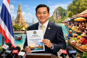 pemerintah thailand meluncurkan program stimulus baru untuk mendukung pemulihan dan pertumbuhan sektor pariwisata, meningkatkan kunjungan wisatawan dan mendorong ekonomi lokal.
