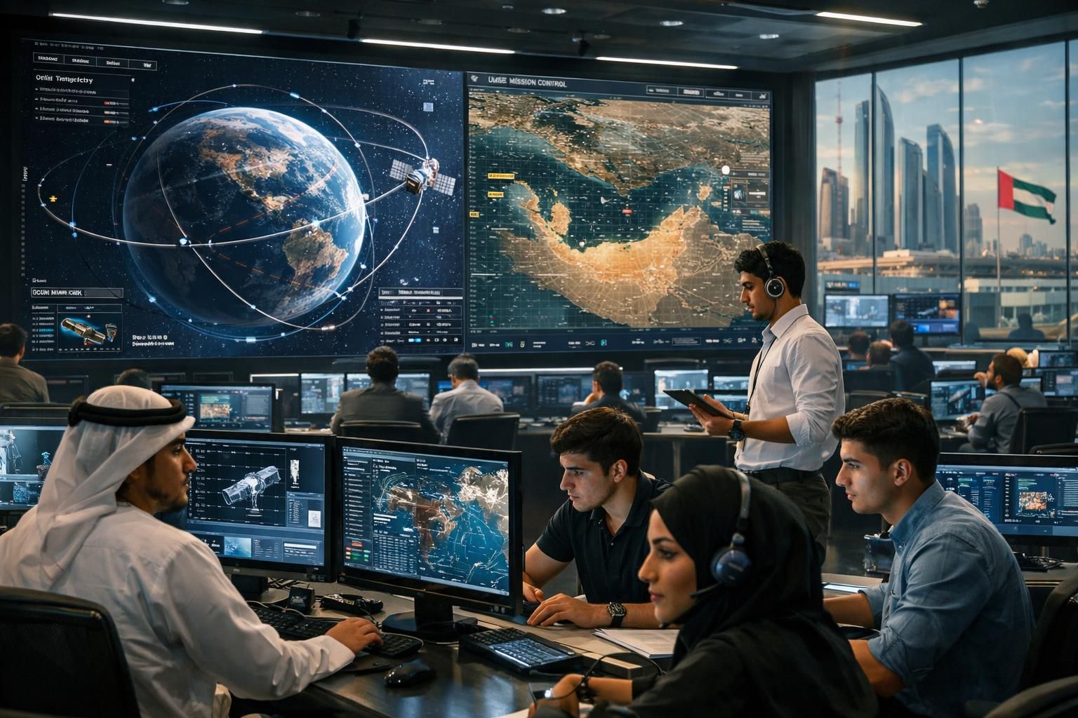 pemerintah uni emirat arab memperluas investasi dalam sektor teknologi luar angkasa untuk mendorong inovasi dan memperkuat posisi negara di industri antariksa global.