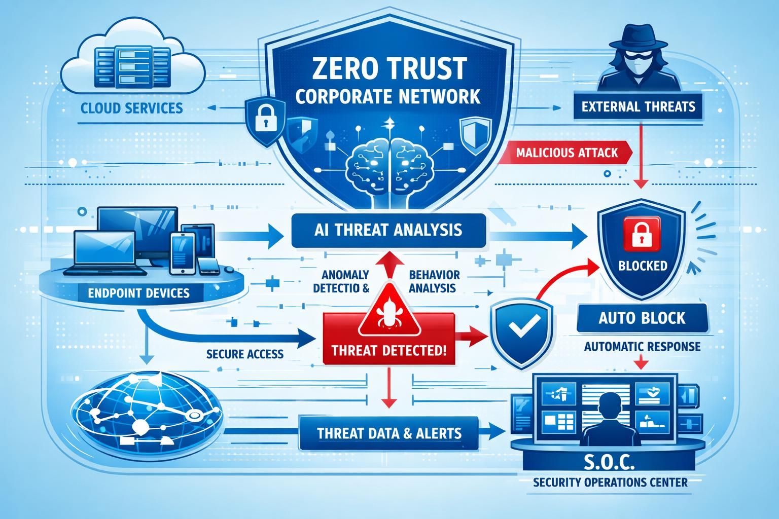 perusahaan keamanan palo alto networks mengembangkan sistem ai canggih untuk mendeteksi serangan siber secara real-time dan meningkatkan perlindungan data.